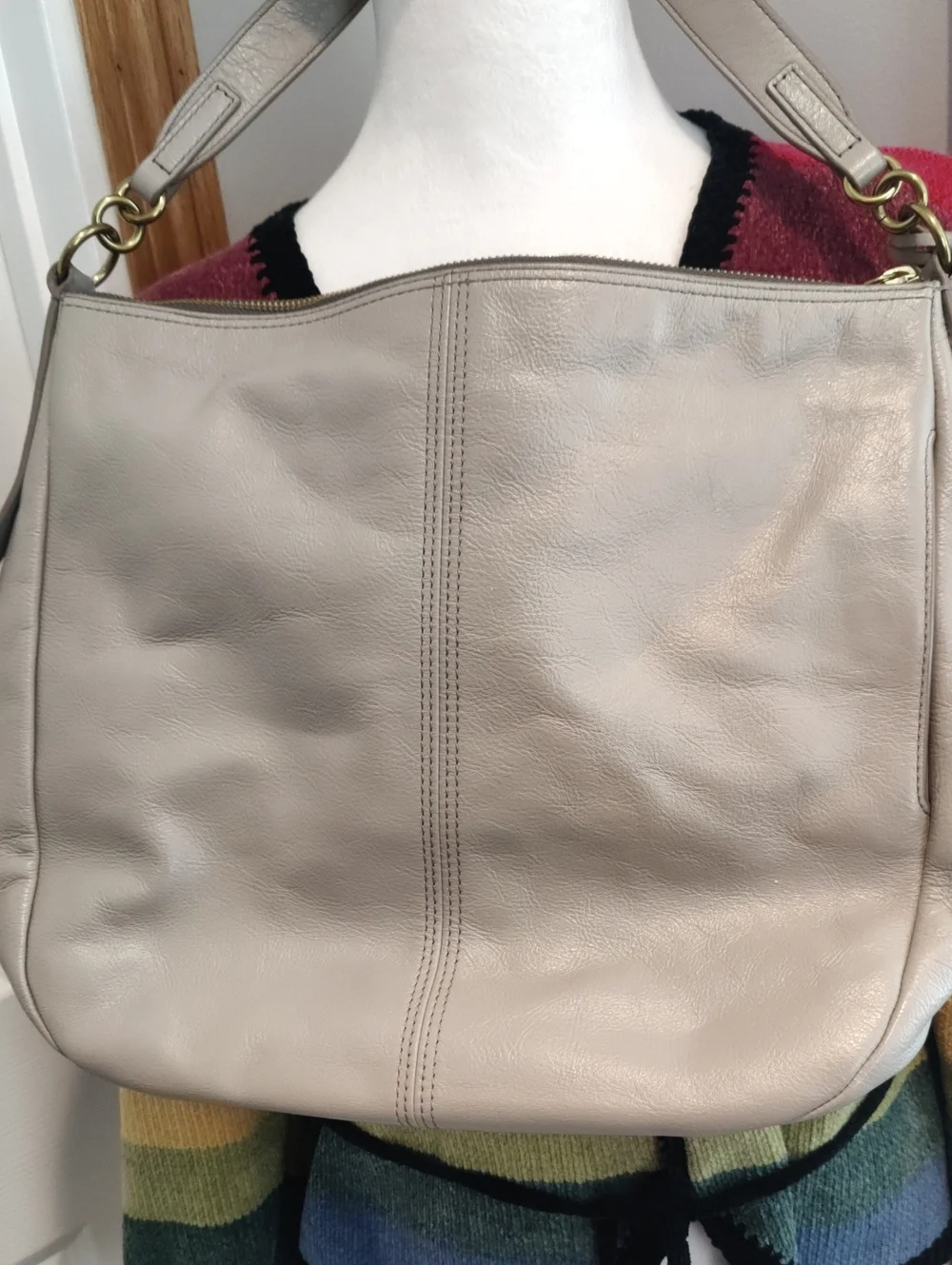 Fossil Jolie Hobo Bag Graystone